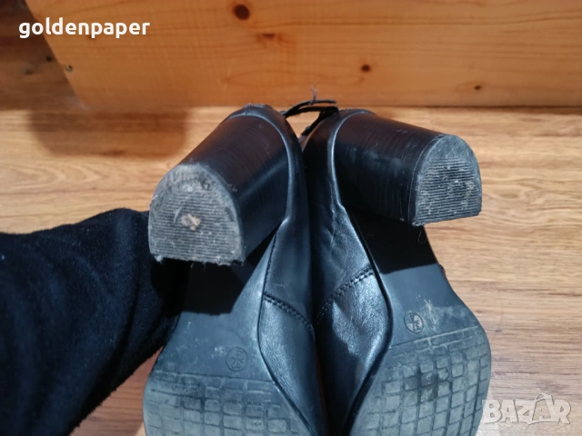 Дамски боти естествена кожа, снимка 6 - Дамски боти - 53395386