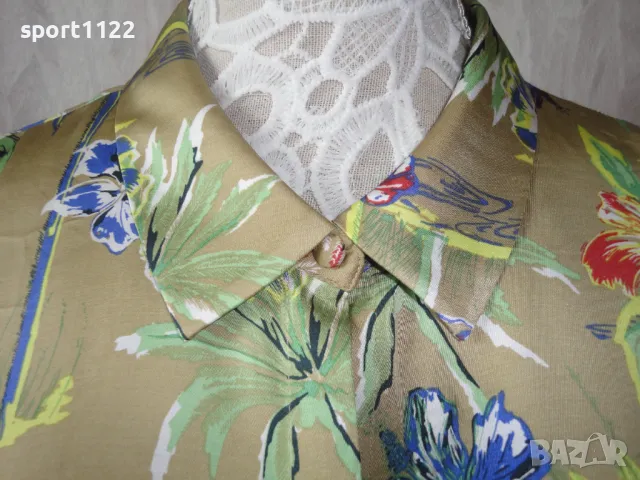 Scotch&Soda/L-XL/нова копринена риза/блуза, снимка 3 - Ризи - 49496902