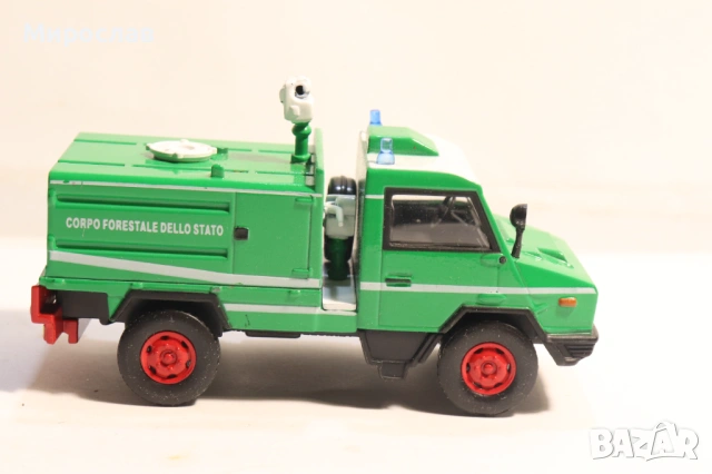 1/50 DEL PRADO IVECO КАМИОН ПОЖАРНА КОЛИЧКА МОДЕЛ, снимка 5 - Колекции - 53694974
