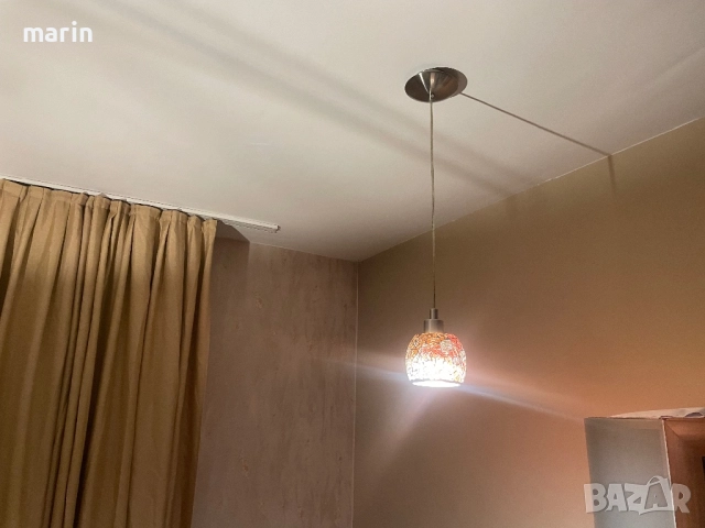 Продавам комплект полилеи, абажури, снимка 7 - Лампи за таван - 52424914