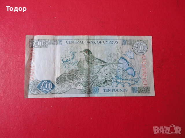 10 Паунда 2001 Кипър 17 , снимка 5 - Нумизматика и бонистика - 52833820