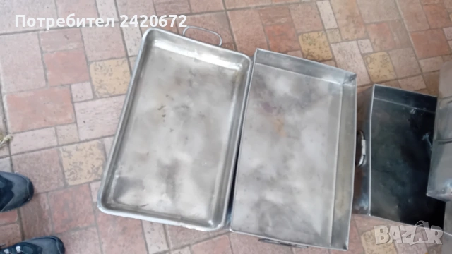 професионални тави неръждавейка, снимка 4 - Обзавеждане за заведение - 53632427