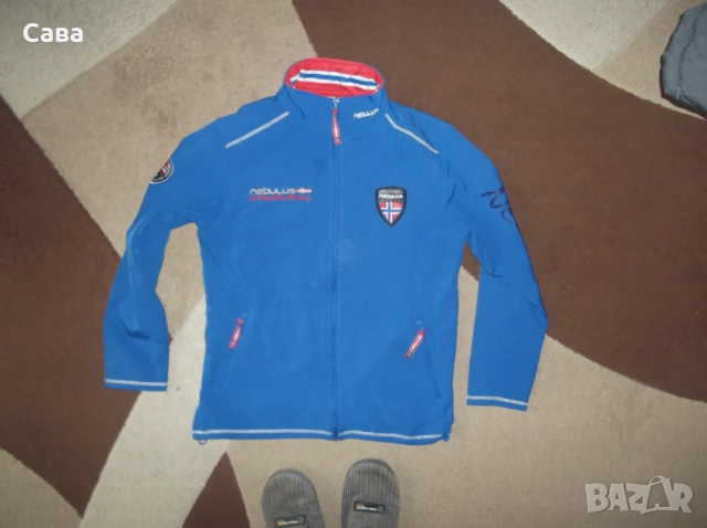 Софтшели NEBULUS  мъжки-С,Л и ХЛ /черен,син,червен/, снимка 12 - Спортни дрехи, екипи - 52567162