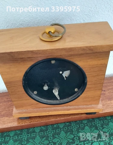 Ретро настолен часовник МАЯК (СССР), снимка 5 - Стенни часовници - 51359200