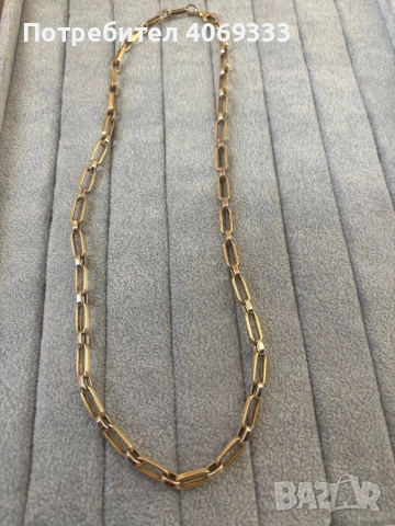 Златен ланец от 14 каратово злато 22.53гр, снимка 11 - Колиета, медальони, синджири - 51752084