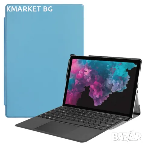 Microsoft Surface Pro 6/5/4 Кожен Калъф и Протектор, снимка 4 - Калъфи, кейсове - 49177271