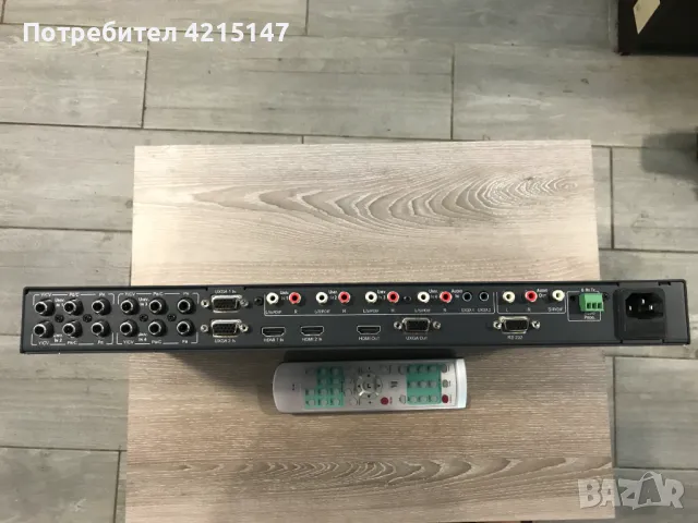 Kramer Electronics VP-728 9-Input ProScale Presentation Switcher, снимка 7 - Друга електроника - 47043003