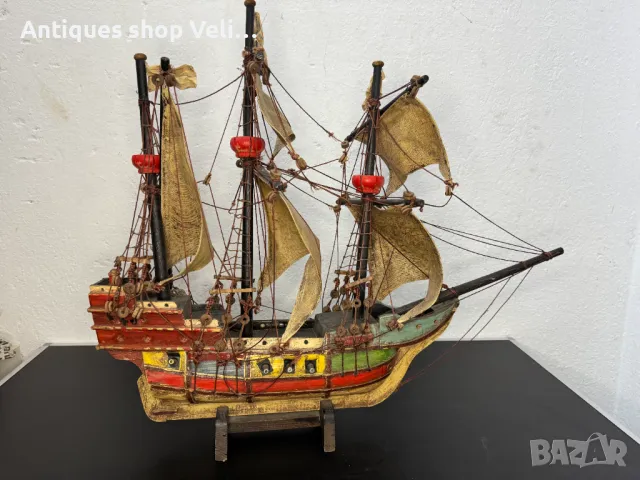 Модел на боен кораб №6884 , снимка 5 - Антикварни и старинни предмети - 50266076