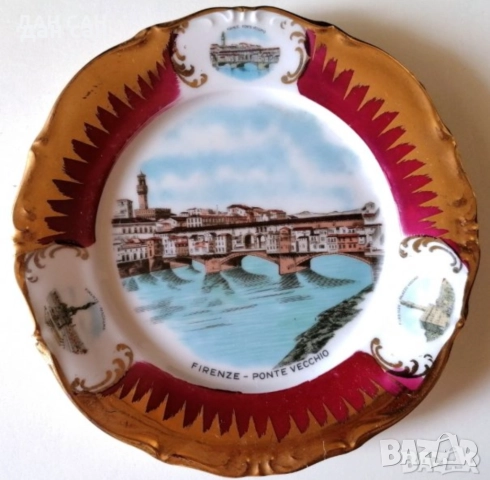 позлата сувенир чинии порцелан , снимка 17 - Колекции - 23621586