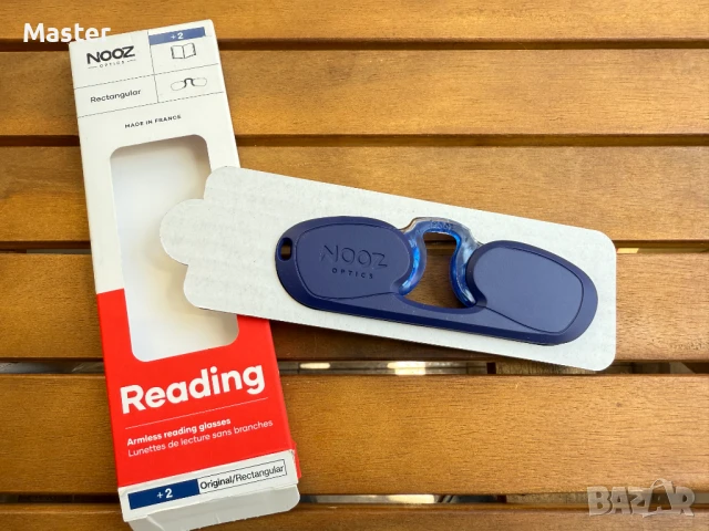 +2 Nooz Optics Готови очила за четене, Сини, снимка 6 - Слънчеви и диоптрични очила - 50609409