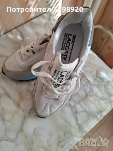 Дамски маратонки Lacoste, снимка 3 - Маратонки - 53743272