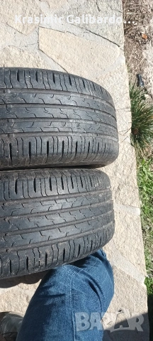 Continental Ecocontact6 195/55/16 DOT 3321. 2 бр, снимка 4 - Гуми и джанти - 54007173