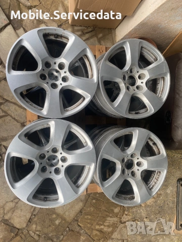Оригинални BMW джанти 17″ – 5x120, 7.5J, ET43 с лого – използвани, проверени