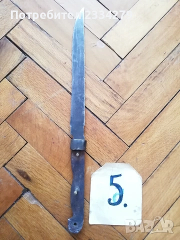 Стари ножове, различни видове , масап стар. , снимка 12 - Ножове - 53027619