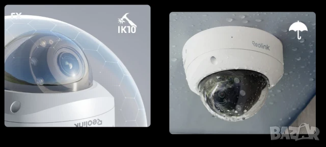 Reolink RLC-843A PoE камера 4k 5x оптично приближаване