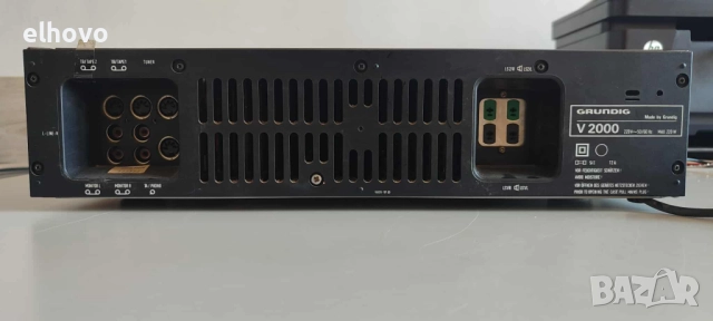 Стерео усилвател Grundig V2000#1, снимка 5 - Ресийвъри, усилватели, смесителни пултове - 51890569