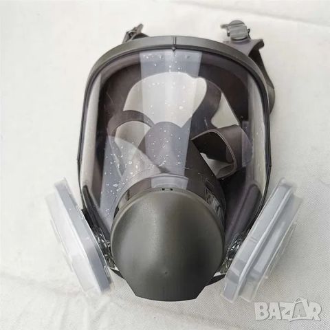 Респираторна предпазна маска за цяло лице с филтри | Еквивалент на 3М 6800, снимка 5 - Други инструменти - 46137068