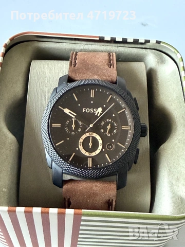 Чисто нов Fossil Chronograph FS4656, снимка 2 - Мъжки - 53967539