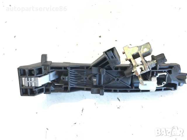 Външна дръжка за задна лява врата сребърна за Mercedes S Class W220 (2000), снимка 2 - Части - 54133596