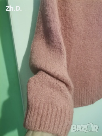 Свободен пуловер Zara, снимка 2 - Блузи с дълъг ръкав и пуловери - 53934610