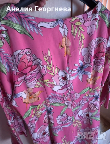 Дамска рокля с Флорални мотиви, снимка 2 - Рокли - 54148530