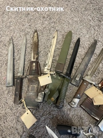 Колекция от щикове/байонети, снимка 13 - Антикварни и старинни предмети - 53365504