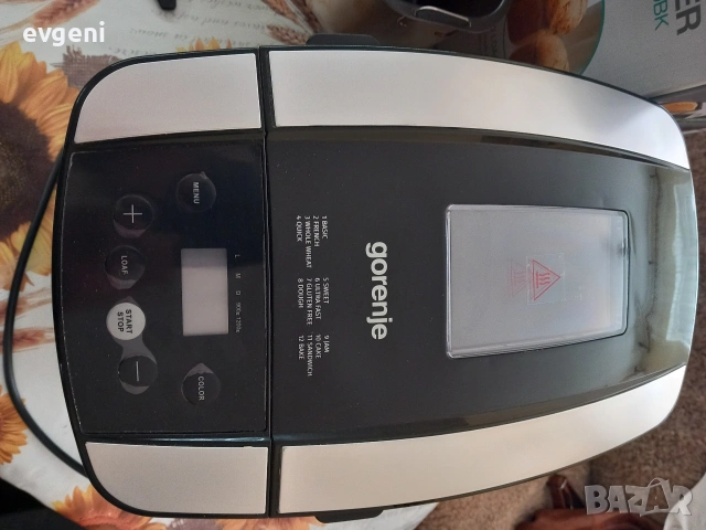 Хлебопекарна Gorenje, снимка 17 - Хлебопекарни - 54163456