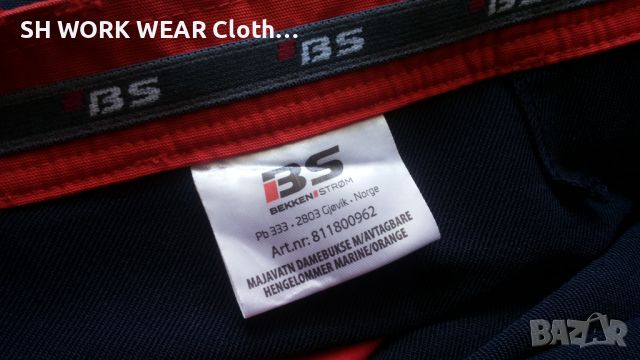 Bekken & Strom MAJAVATN BUKSE Stretch Work Wear размер 54 / XL еластичен работен панталон W4-128, снимка 17 - Панталони - 45425654
