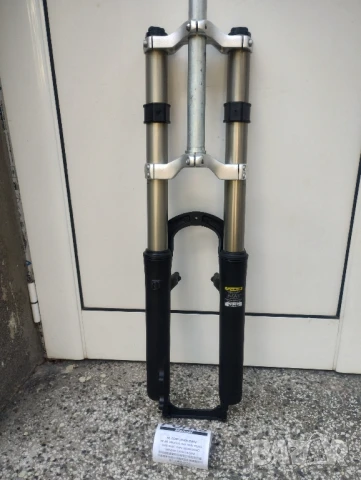 Вилка двукоронна 26", снимка 3 - Части за велосипеди - 51074559