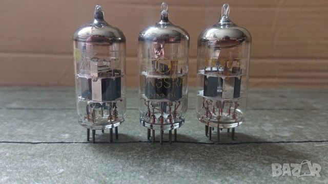 Радиолампи ZAERIX, TUNGSRAM, TESLA - PCC88. 