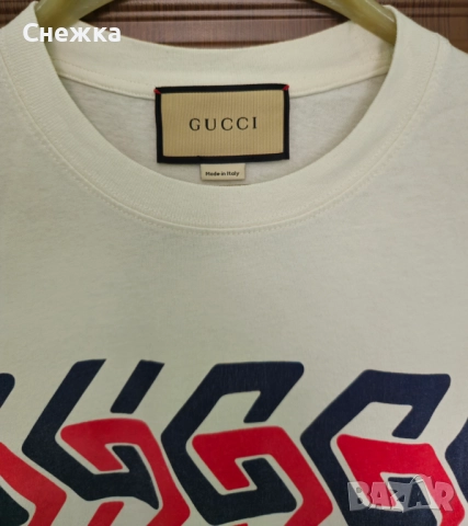 Мъжка тениска Gucci, снимка 2 - Тениски - 51471469