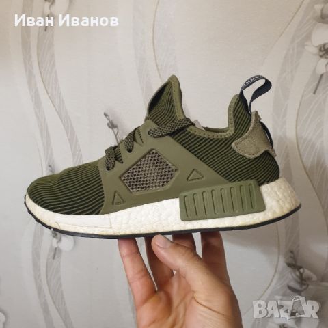 оригинални маратонки ADIDAS ORIGINALS NMD XR1 BOOST RUNNER PRIMEKNIT "OLIVE CARGO" номер 39 1/3, снимка 13 - Маратонки - 46434742