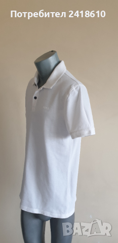 Hugo Boss Prime Slim Fit Pique Cotton Mens Size L  ОРИГИНАЛНА Тениска!, снимка 7 - Тениски - 44993006