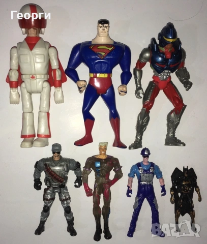 Лот екшън герои от Италия и други места на войници, Супермен Superman, Батман Batman и други., снимка 2 - Кукли - 54268564
