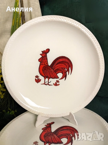 Чинии винтидж от Франция с петли, снимка 2 - Чинии - 52603883