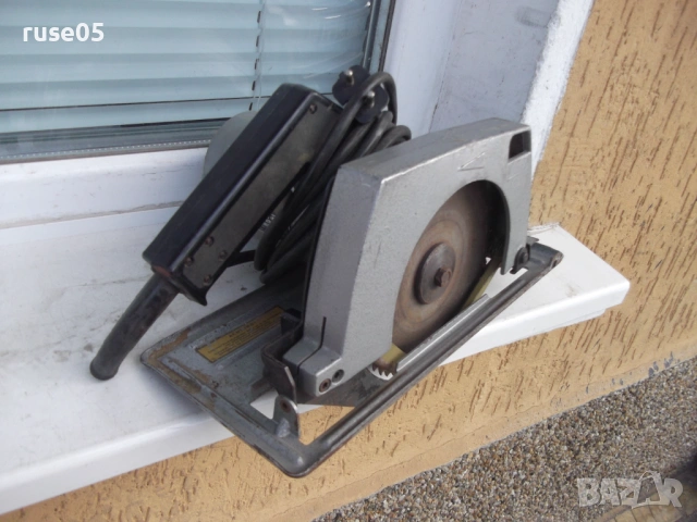 Циркуляр "H 162" източногермански / DDR-ГДР / ръчен работещ, снимка 7 - Триони и циркуляри - 54058927