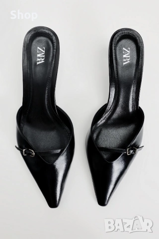 👡 Обувки на ток на Zara , снимка 5 - Дамски обувки на ток - 53773566
