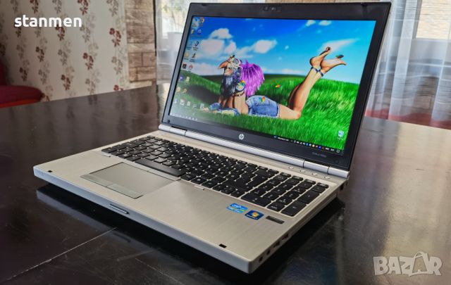 Продавам лаптоп HP EliteBook 8560p/i7 4х2.7ghzThr/SSD500gb/16gb/мат15.6"сКам/3ч.Бат/Rs232/Профилакти, снимка 1 - Лаптопи за дома - 45414598