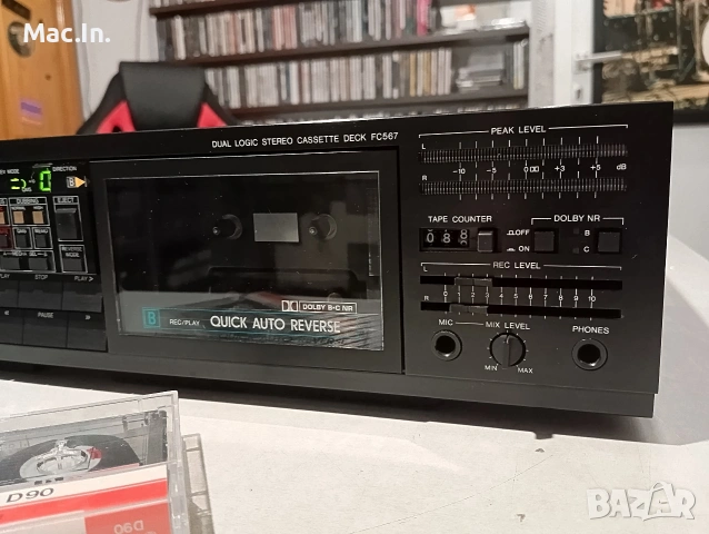 Cassette Deck Philips FC567, снимка 3 - Декове - 53541642