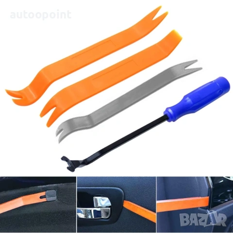 Инструменти за интериор 4 части, снимка 2 - Аксесоари и консумативи - 54005103