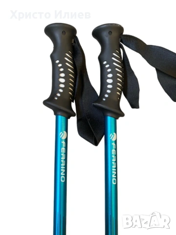 Туристически Щеки за трекинг Ferrino разтегателни Сгъваеми Телескопични , снимка 4 - Спортна екипировка - 53720122