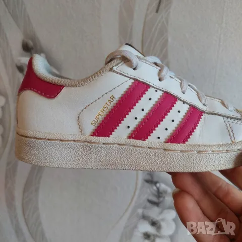детски кецове /маратонки adidas Superstar номер 29 ,5-30 , снимка 12 - Детски маратонки - 49489353