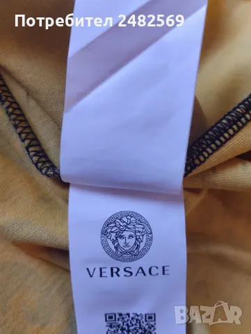 Тениска Versace размер L, снимка 3 - Тениски - 46876524