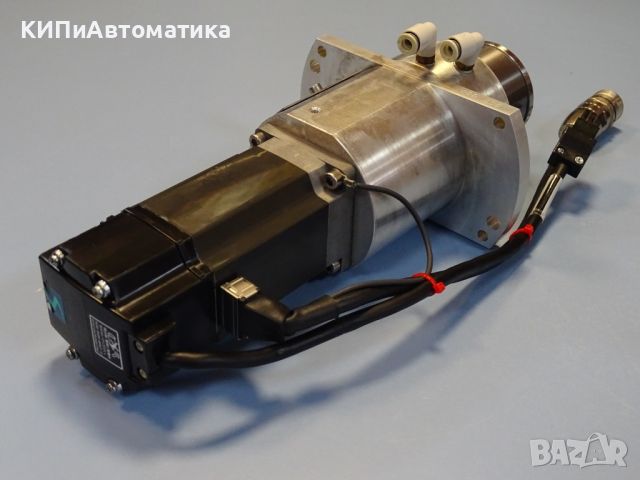 Серво мотор MITSUBISHI HC-KFS46-S13 AC servo motor, куплунг R+W, корпус IPW-800 L30, снимка 5 - Резервни части за машини - 46742985