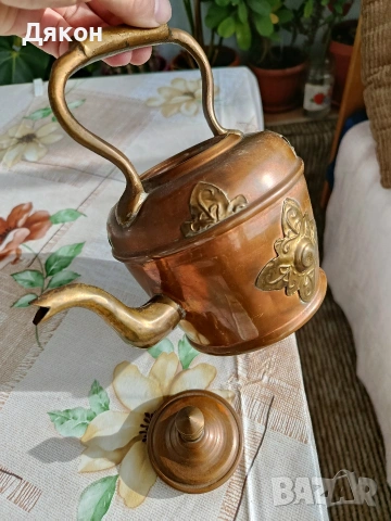 Френски чайник , снимка 6 - Антикварни и старинни предмети - 53922109