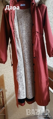 Дамско зимно палто М, снимка 6 - Палта, манта - 51976149