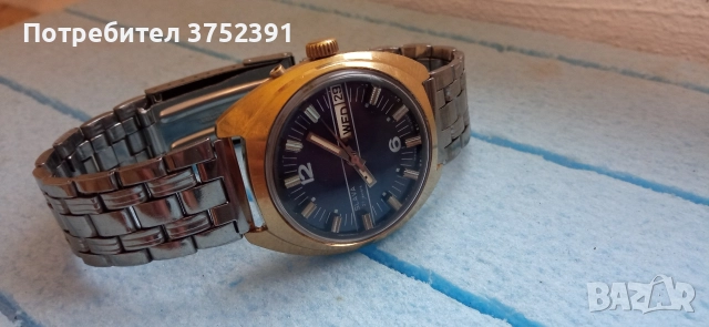 Часовник Слава Позлата, снимка 6 - Антикварни и старинни предмети - 52865847