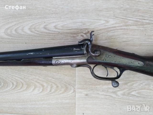 Рядка двуцевна пушка СентЕтиен., снимка 4 - Колекции - 53797835