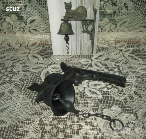 Чугунена камбанка за стена, нова, снимка 4 - Декорация за дома - 53701659