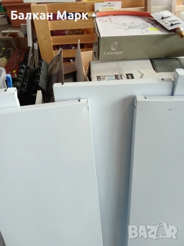 Пакет метални елементи за безболтови стелажи Regalux (Bauhaus),метални рафтове и профили , снимка 15 - Етажерки - 54125002